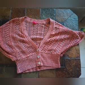 Bongo crop top cardigan size L